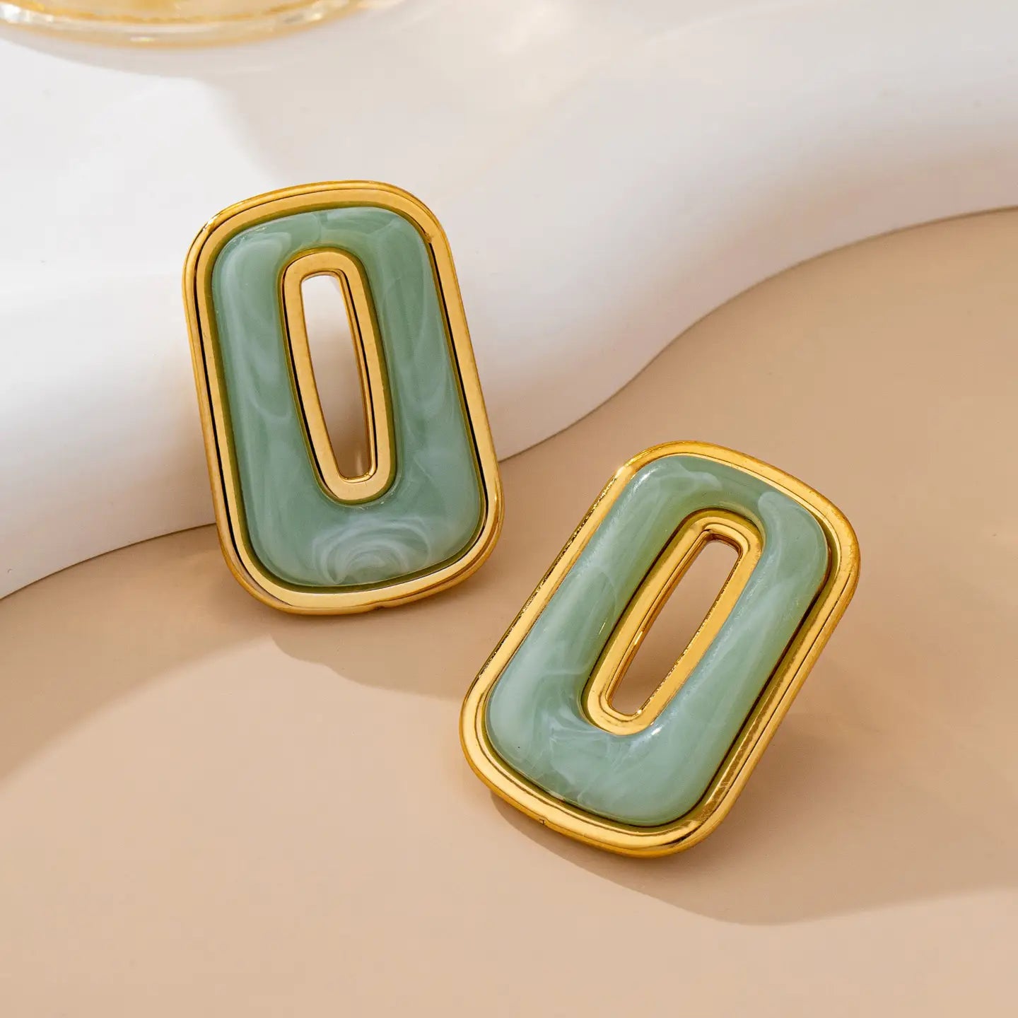 Cutout Statement Earrings