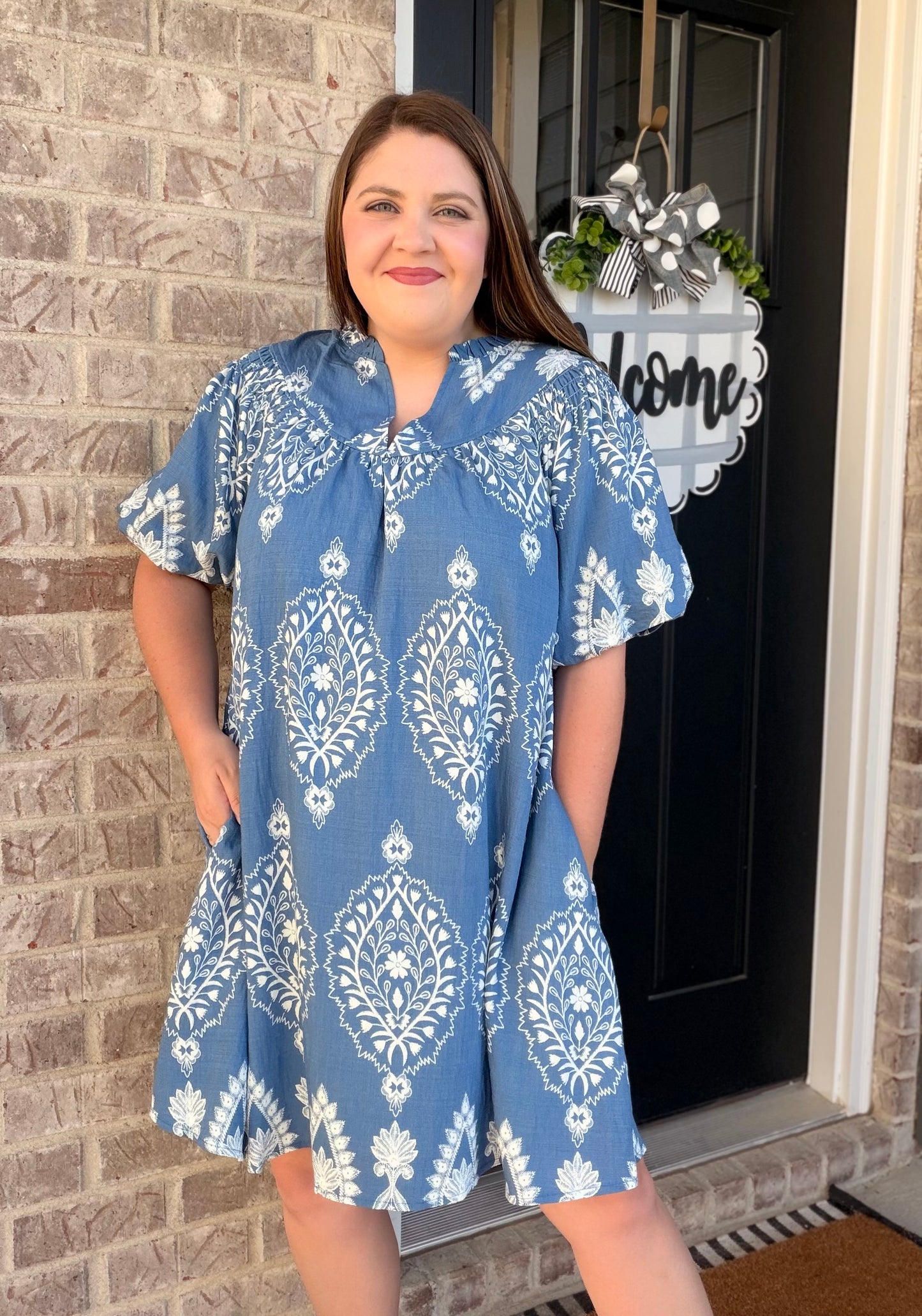 Amber V-Neck Dress