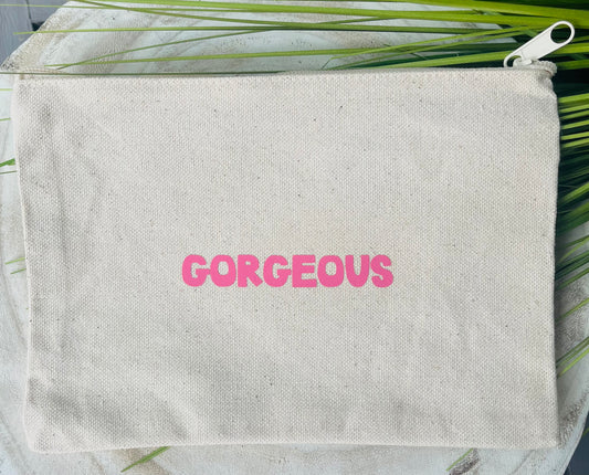 'Gorgeous' Canvas Bag