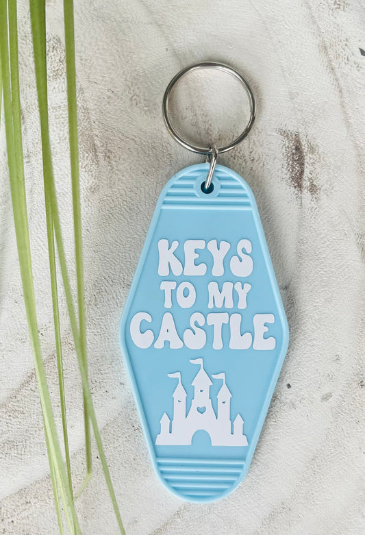 'Keys to my Castle' Motel Keychain