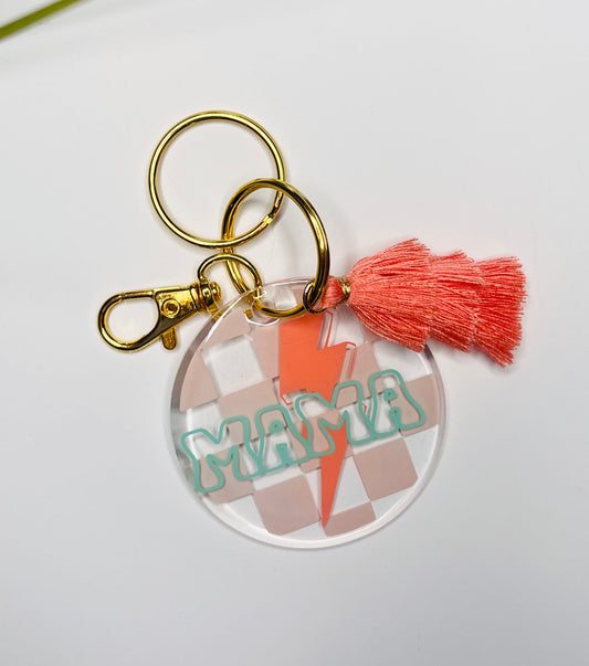 'Mama' Resin Keychain