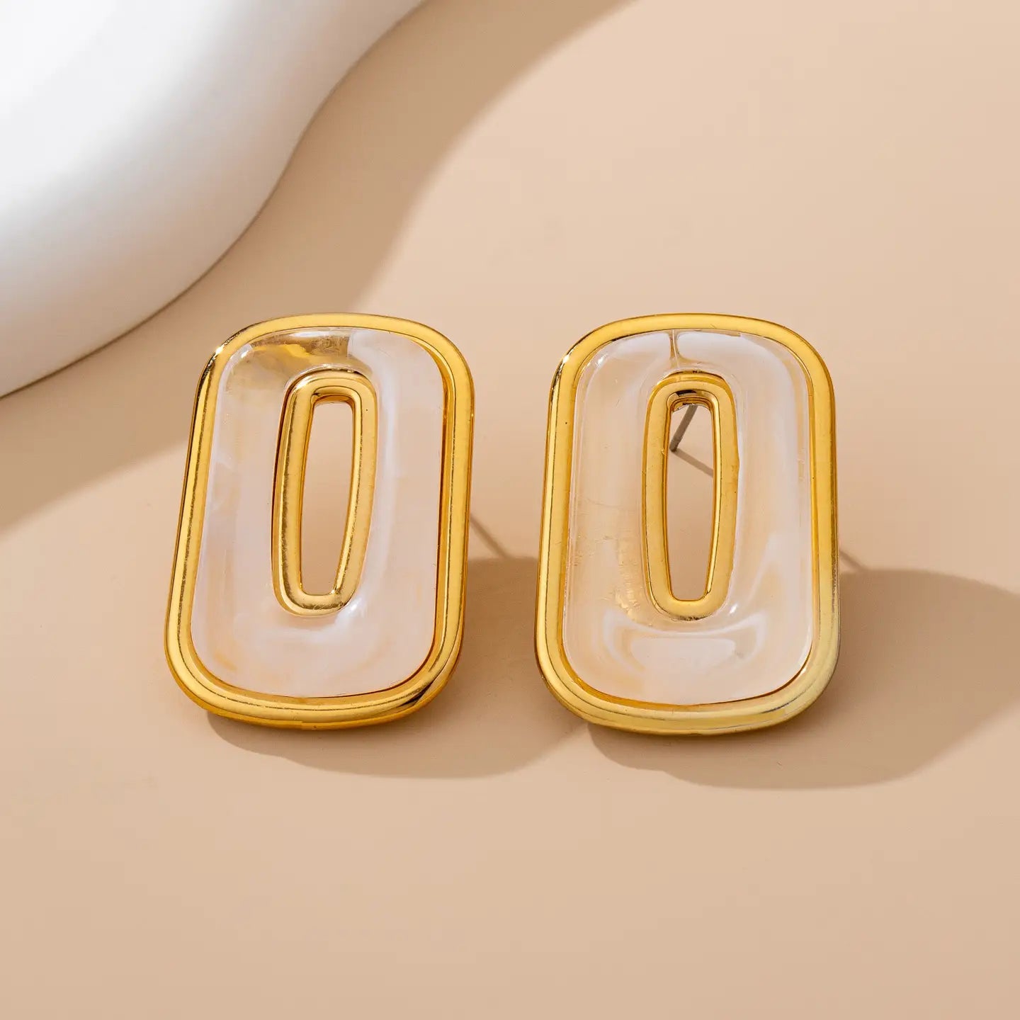 Cutout Statement Earrings